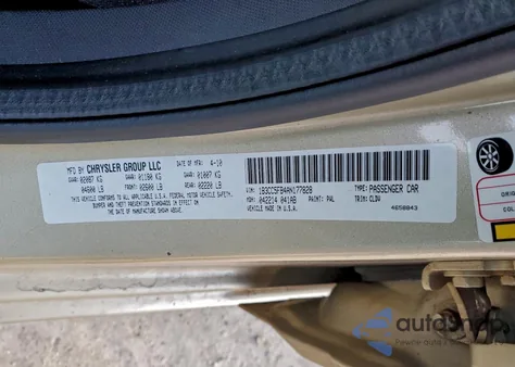 2010 Dodge Avenger R/T z USA, uszkodzony, nr VIN 1B3CC5FB4AN177828